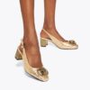 Chelsea Block Slingback Heel