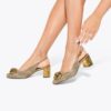 Chelsea Block Slingback Heel