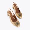 Chelsea Block Slingback Heel