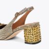 Chelsea Block Slingback Heel