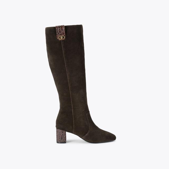 Chelsea Trim Kniehoher Stiefel Chelsea Trim Kniehoher Stiefel