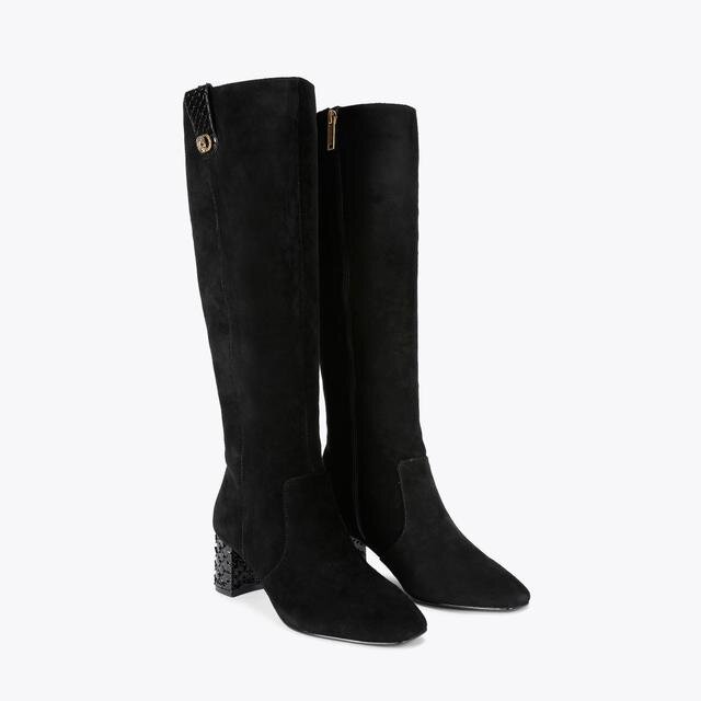 Chelsea Trim Kniehoher Stiefel Chelsea Trim Kniehoher Stiefel