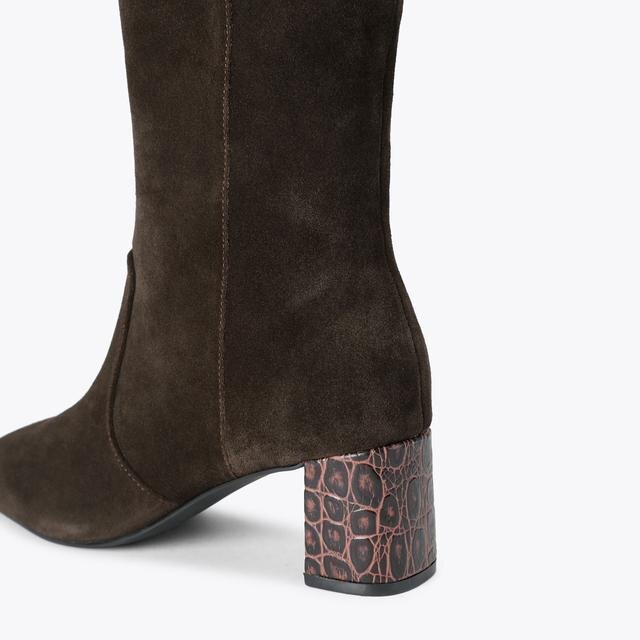 Chelsea Trim Kniehoher Stiefel Chelsea Trim Kniehoher Stiefel