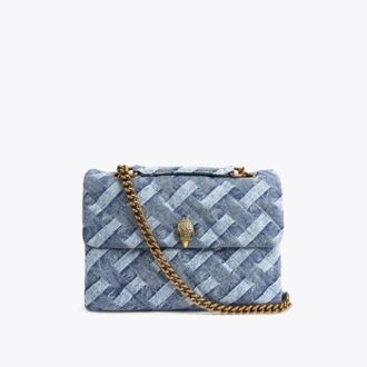 Große Denim-Kensington-Tasche