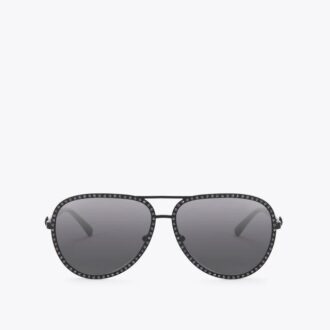 Große Shoreditch Crystal Aviator Sonnenbrille