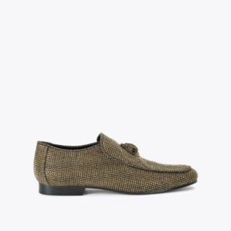 Hugh Eagle Loafer mit Fischgrätenmuster