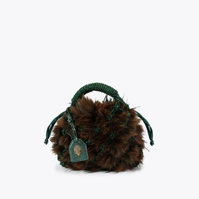 Kleine Makramee-Kristalltasche Kleine Makramee-Kristalltasche
