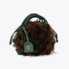 Kleine Makramee-Kristalltasche Kleine Makramee-Kristalltasche
