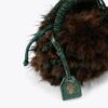 Kleine Makramee-Kristalltasche Kleine Makramee-Kristalltasche