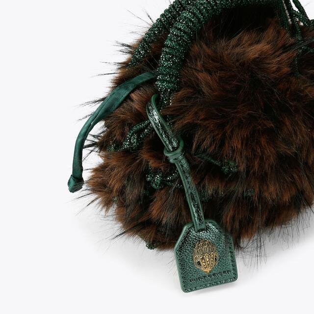 Kleine Makramee-Kristalltasche Kleine Makramee-Kristalltasche