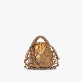 Kleine Makramee-Tasche