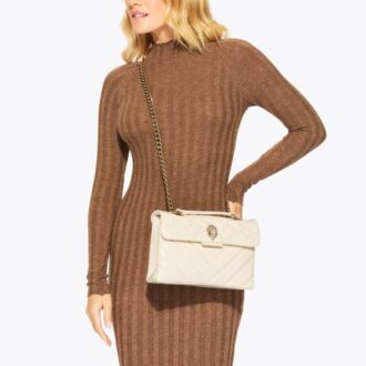 Leder-Kensington-Tasche