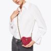 Micro Heart Cross Body Bag