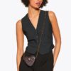 Micro Heart Cross Body Bag