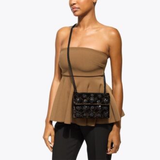 Mini Velvet Kensington Tasche