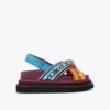 Orson Cross Scallop Sandale Orson Cross Scallop Sandale
