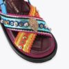 Orson Cross Scallop Sandale Orson Cross Scallop Sandale
