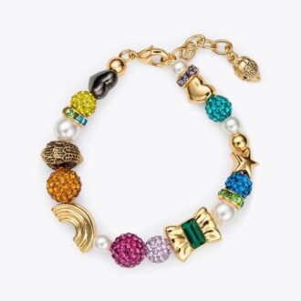 Pave Charm Armband