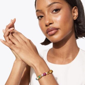 Pave Charm Armband