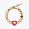 Perlenarmband mit Herz Perlenarmband mit Herz