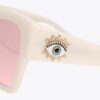 Quadratische Butterfly-Sonnenbrille