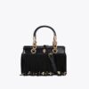 Quadratische Kensington Fringe Tasche Quadratische Kensington Fringe Tasche