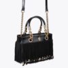Quadratische Kensington Fringe Tasche Quadratische Kensington Fringe Tasche
