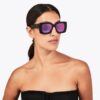 Rechteckige Shoreditch-Sonnenbrille Rechteckige Shoreditch-Sonnenbrille
