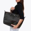 Recycelte Shopper-Tasche mit Nieten Recycelte Shopper-Tasche mit Nieten