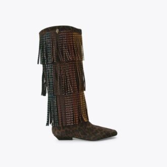Western-Stiefel mit Fransen