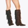 Western-Stiefel mit Fransen