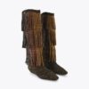 Western-Stiefel mit Fransen
