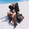 Western-Stiefel mit Fransen